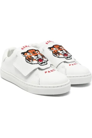 Kenzo Sneakers bianca strappo tiger
