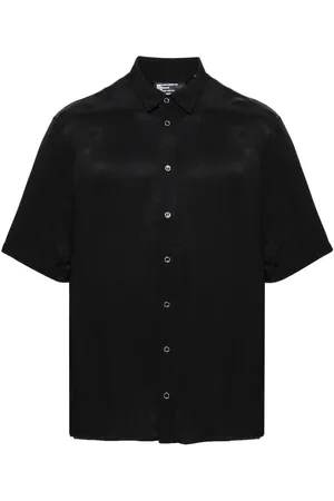 Patrizia Pepe Camicia nera finish satain