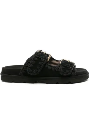 Mou Low bio sandal monochrome nero