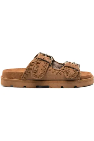 Mou Low bio sandal monochrome cognac