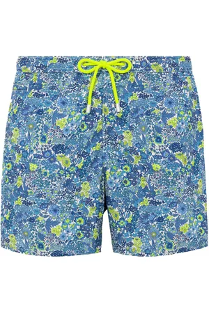 MC2 SAINT BARTH Costume lighting micro blu fantasia floreale