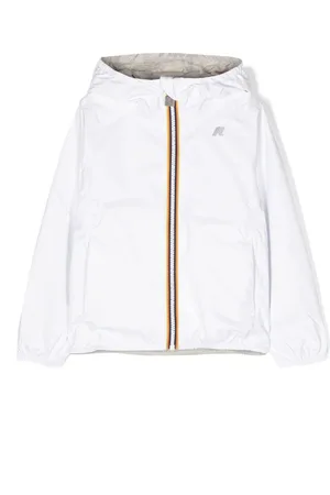 K-Way Giubbino lily bianco double beige