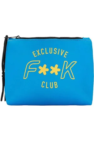 F**K Pochette avion in tinta unita