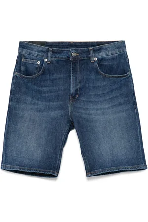 Dondup Bermuda Derick denim scuro