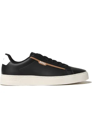 HUGO BOSS Sneakers nera logo laterale