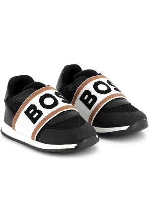 HUGO BOSS Sneakers nere fascia logata