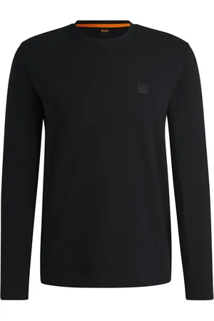 HUGO BOSS Maglia Taks mini logo petto nero
