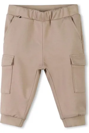 HUGO BOSS Pantalone beige cargo neonato