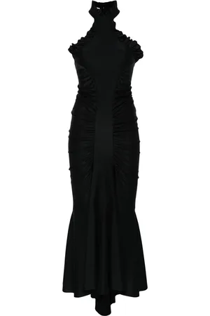 Philosophy Abito midi drappeggiato con ruches