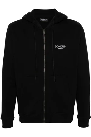Dondup Felpa nera mini logo petto