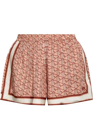 Lacoste Short coccio logo monogram all-over