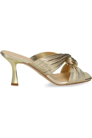 Michael Kors Sandalo sabot Alessia metallizzato oro