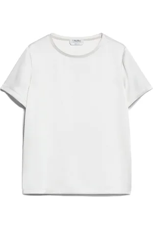 Max Mara T-shirt in raso