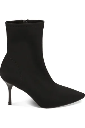 PrimaDonna Ankle boots neri in tessuto, tacco 8,5 cm