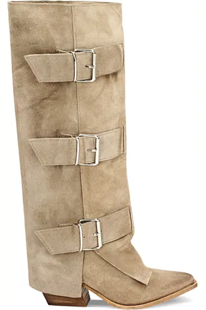 PrimaDonna Stivale texano donna taupe con fibbie