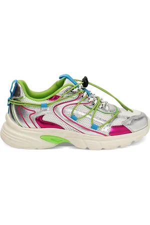 PrimaDonna Sneakers donna bianche-argento in tessuto