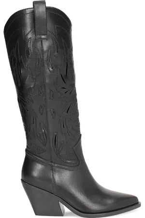 PrimaDonna Stivali texani donna neri, tacco 7,5 cm