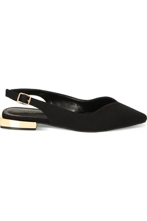 PrimaDonna Ballerine slingback donna nere in tessuto