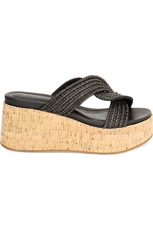 PrimaDonna Zeppe donna nere in raffia