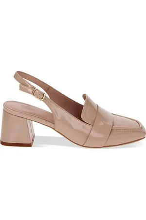 PrimaDonna Mocassini slingback nude in naplak, tacco 5,5 cm