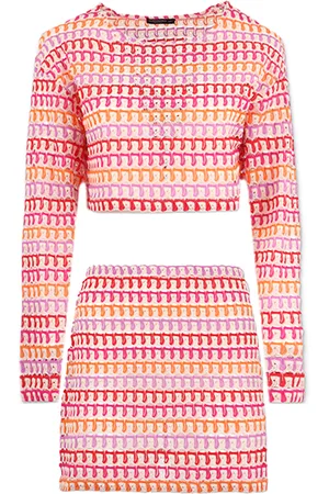 PrimaDonna Coordinato mare donna multicolor arancio in tessuto