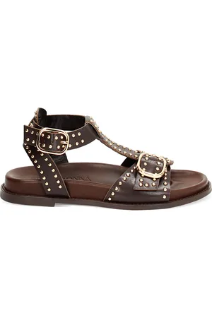 PrimaDonna Sandali bassi donna marroni in pelle
