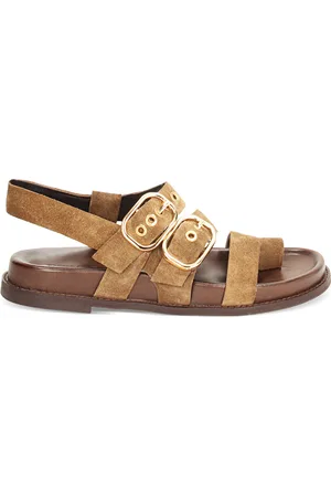 PrimaDonna Sandali bassi donna taupe in camoscio