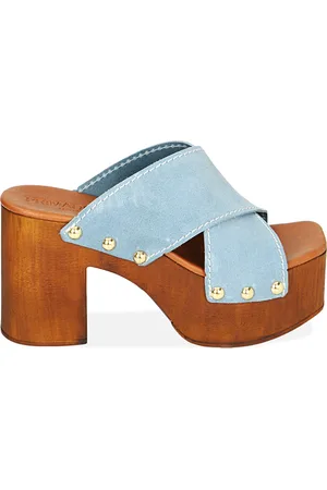 PrimaDonna Sandali celesti in camoscio, tacco 9 cm