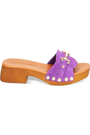 PrimaDonna Zoccoli viola in camoscio