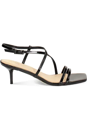 PrimaDonna Sandalo donna nero in vernice, tacco 5,5 cm