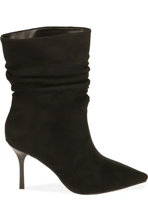 PrimaDonna Ankle boots neri in microfibra, tacco 8,5 cm