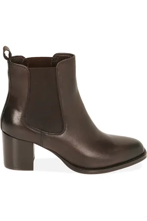 PrimaDonna Chelsea boots testa di moro in pelle, tacco 6,5 cm