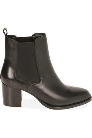 PrimaDonna Chelsea boots neri in pelle, tacco 6,5 cm