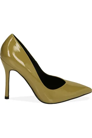 PrimaDonna Décolleté verde militare in naplack, tacco 10,5 cm
