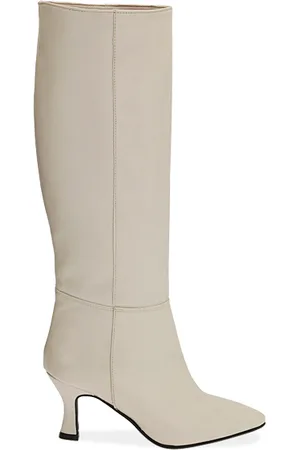 PrimaDonna Stivali panna in pelle, tacco 7 cm