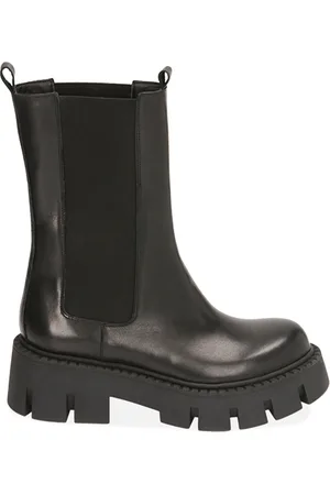 PrimaDonna Chelsea boots neri in pelle, tacco 5,5 cm