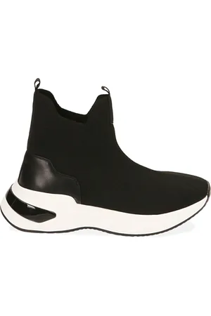 PrimaDonna Slip-on nere in tessuto, zeppa 5 cm