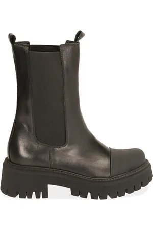 PrimaDonna Chelsea boots neri in pelle, tacco 5,5 cm