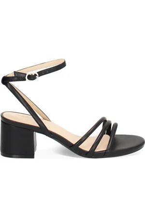 PrimaDonna Sandalo donna nero, tacco largo 5,5 cm