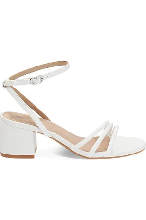 PrimaDonna Sandalo donna bianco, tacco largo 5,5 cm