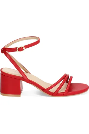 PrimaDonna Sandalo donna rosso, tacco largo 5,5 cm