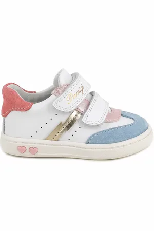 Primigi Sneakers in pelle da bambina -celeste