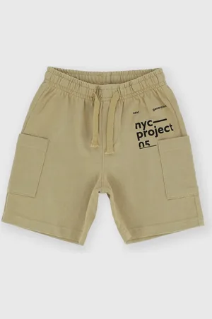 Primigi Bermuda in jersey da bambino, beige