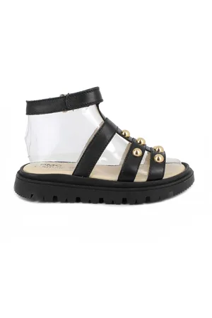 Primigi Sandali in pelle da bambina nero