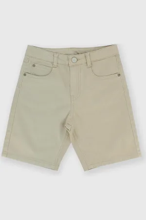Primigi Bermuda in gabardina da bambino, beige