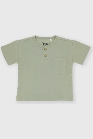 Primigi T-shirt serafino in jersey da bambino