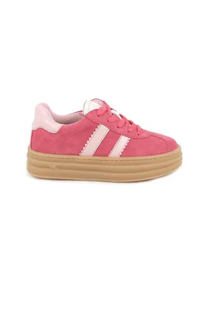 Primigi Sneakers in pelle da bambina magenta