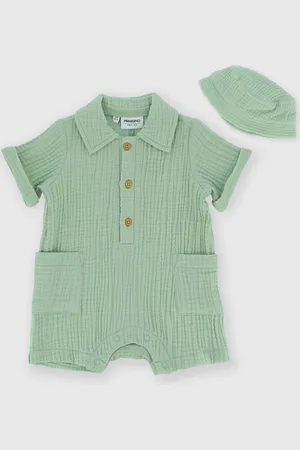 Primigi Completo due pezzi da neonato, verde