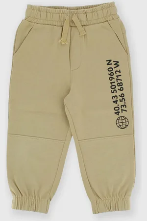 Primigi Pantalone in jersey pesante da bambino, beige