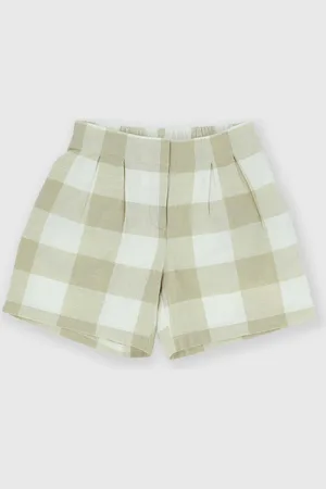 Primigi Shorts in cotone da bambina, verde
